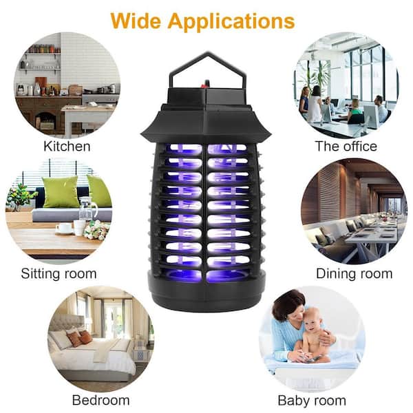BLACK+DECKER Electric Bug And Fly Zapper With UV LED Light in the Insect  Traps department at
