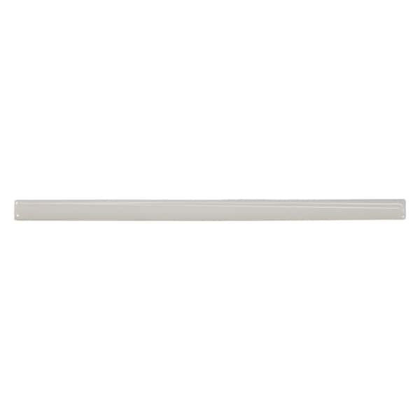 Marin 0.5 in. x 12 in. Jolly Miter Edge Ceramic Trim in Pebble Gray