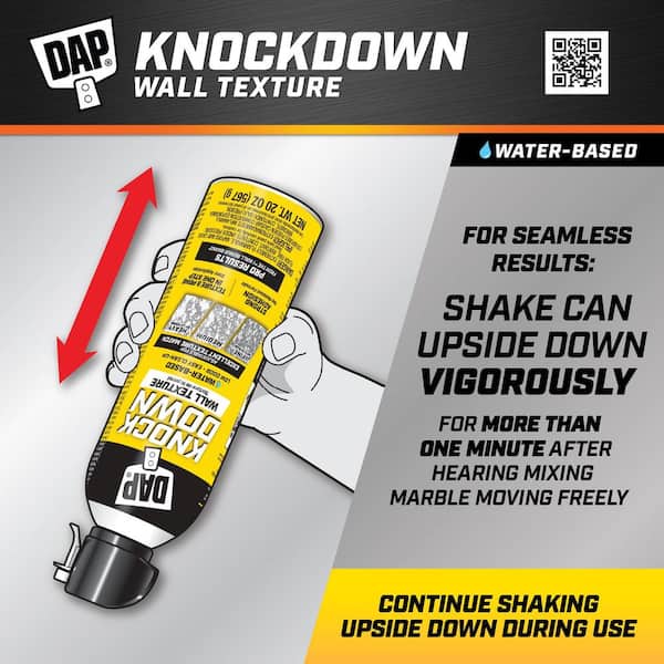 Spray Texture 20 oz. Knockdown Water Based Wall Texture Quick Repair (6-Pack)