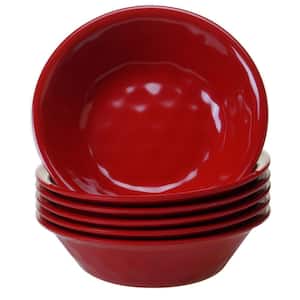 6-Piece Red Bowl Set