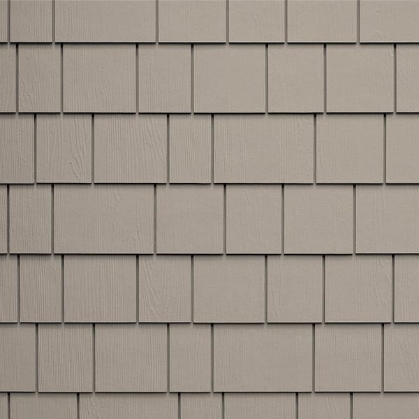 James Hardie Magnolia Home Hardie Shingle HZ5 15.25 in. x 48 in. Fiber Cement Straight Edge Rustic Road (86-Pack)