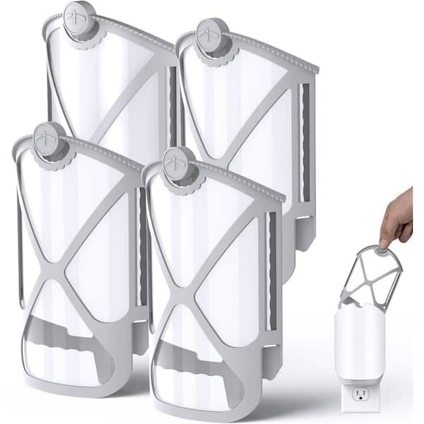 Indoor Flying Insect Trap Refill Kit No Equipment for Home Kitchen, Bedroom - Compatible with M364 Suitable (4-Pack)