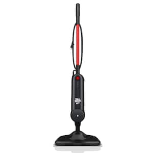 Corded Steam Mop for Hard Floor in Black with Steam Water, Microfiber Mop Pad