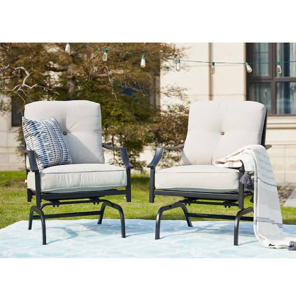 Andover Mills Indoor Rocking Chair Cushion, Flame - 2 pack
