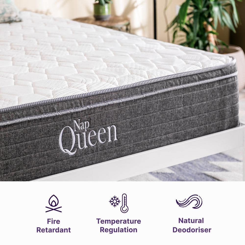 Victoria Twin Eurotop Cooling Gel Memory Foam Hybrid Mattress