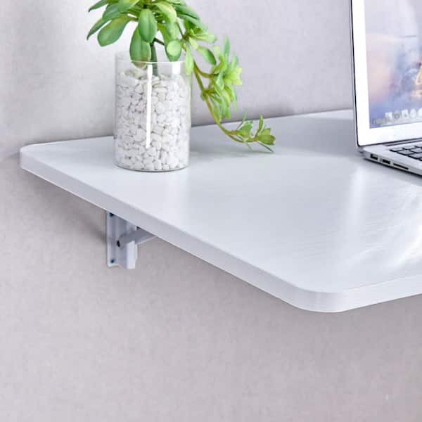 45 in. W x 22 in. D Decorative Wall Shelf Folding Table Wall