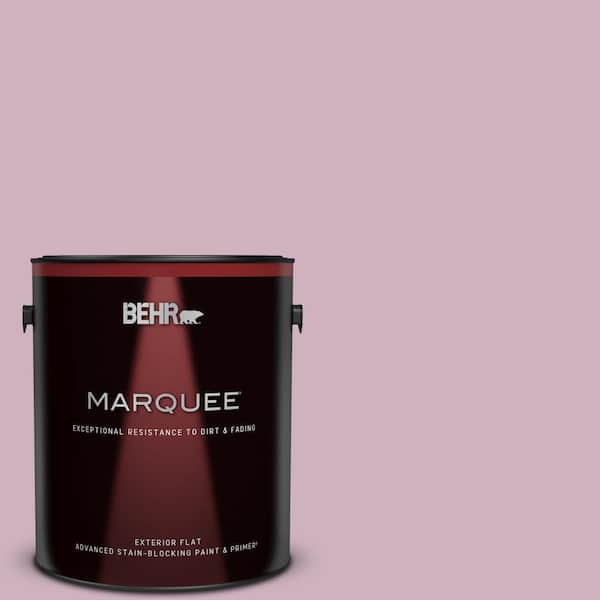 BEHR MARQUEE 1 gal. #S120-3 Candlelight Dinner Flat Exterior Paint & Primer