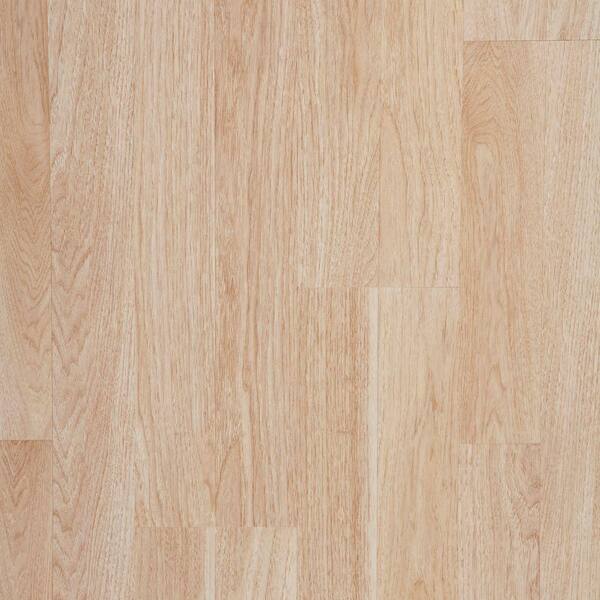 Trafficmaster Natural Hickory 7 Mm Thick X 8 03 In Wide 47 64 Length Laminate Flooring 23 91 Sq Ft Case 360731 10249 The Home Depot - Hickory Laminate Flooring Home Depot