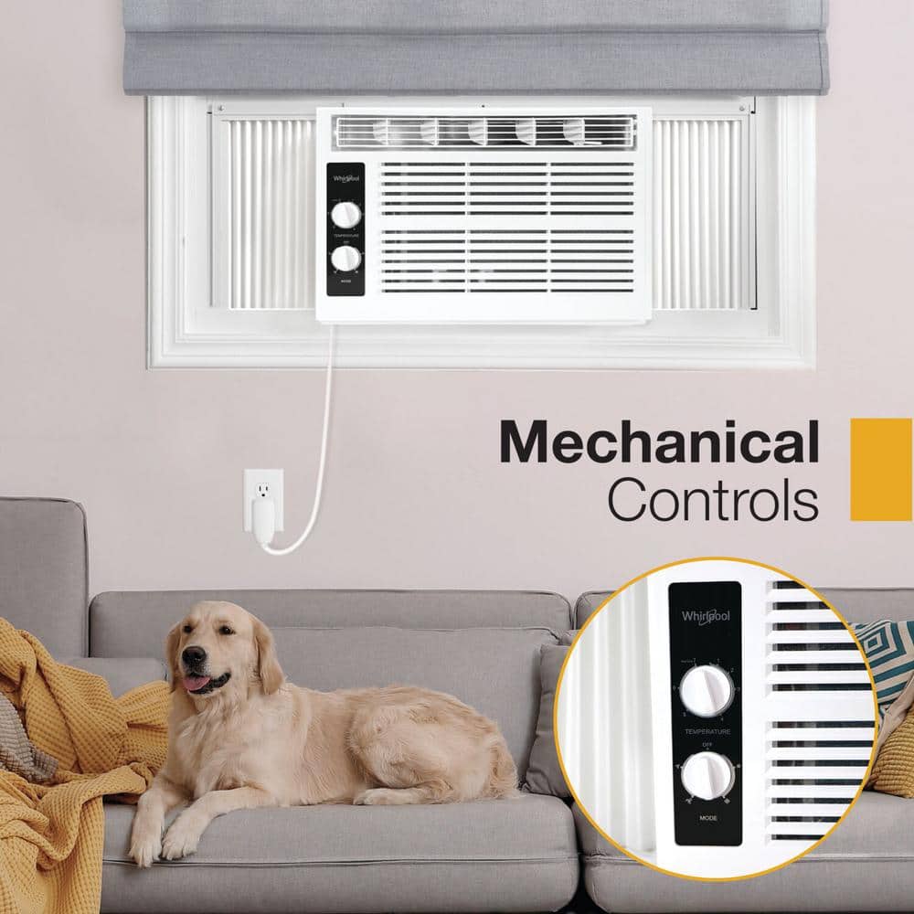 Whirlpool 5000 BTU White Window Air Conditioner