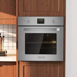 24 Wall Ovens – Electric, Built-In, Stainless Steel