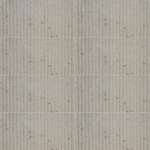 Smoke Stax 6 in. x 12 in. Glossy Porcelain Wall Tile (8.5 sq. ft./Case)