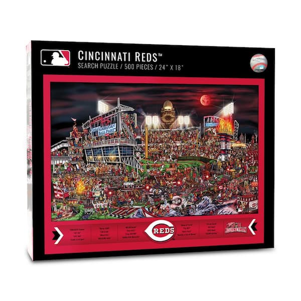 YouTheFan MLB Cincinnati Reds Joe Journeyman Puzzle