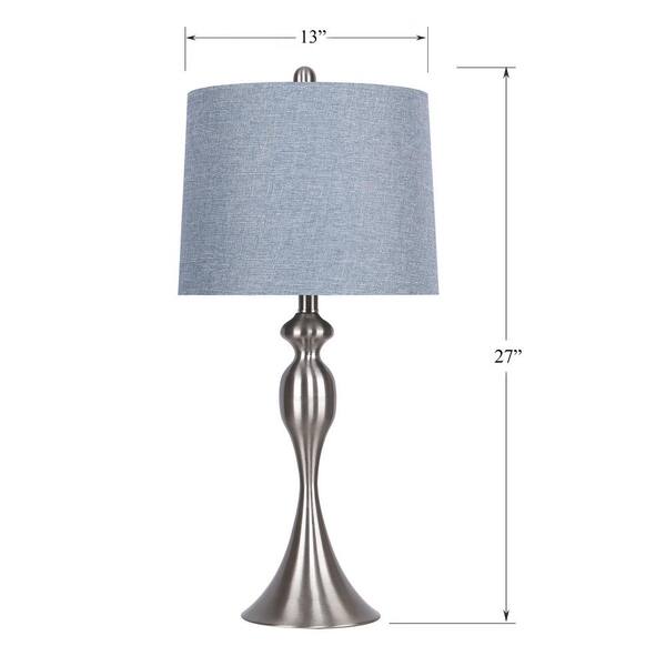 dusty blue lamp