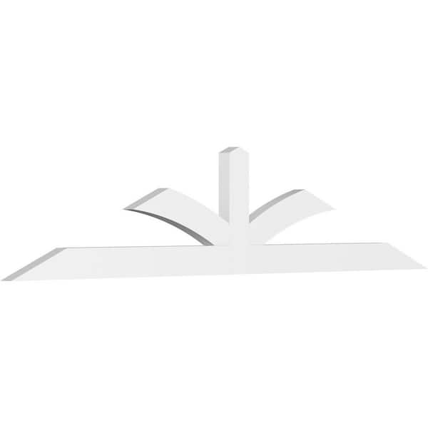 Ekena Millwork Richland 84 in. W x 17.5 in. H x 2 in. D Signature Polyurethane Bracket