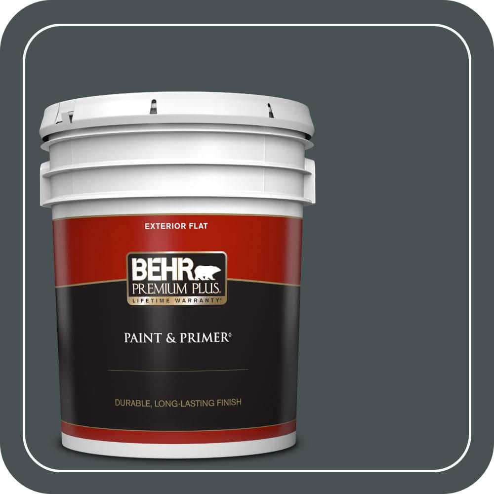 5 gal. #720F-7 Dark as Night Flat Exterior Paint & Primer price history on PriceWatchPro