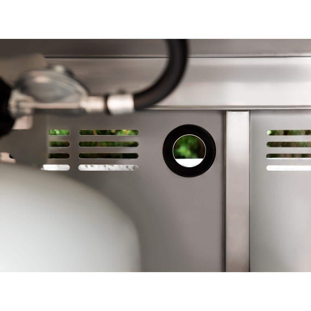 Stainless Steel 33-Inch Outdoor Kitchen Grill Cabinet