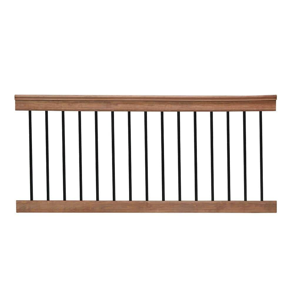 6-ft-aluminum-and-redwood-preassembled-rail-kit-235386-the-home-depot