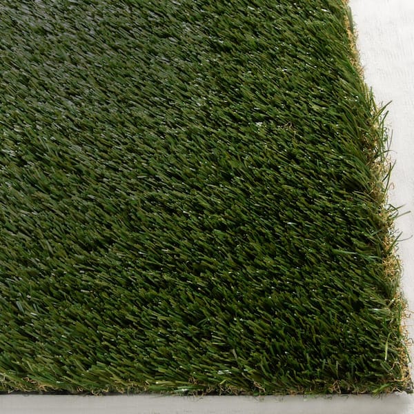NATCO HOME 69 oz. 7.5 ft. x 9 ft. Field/Olive Green Artificial Grass Rug