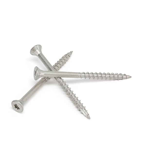 DECKMATE #10 x 3 in. Torx Flat-Head 305 Stainless Steel Wood Deck Screws 5 lb.-Box (314-Piece)