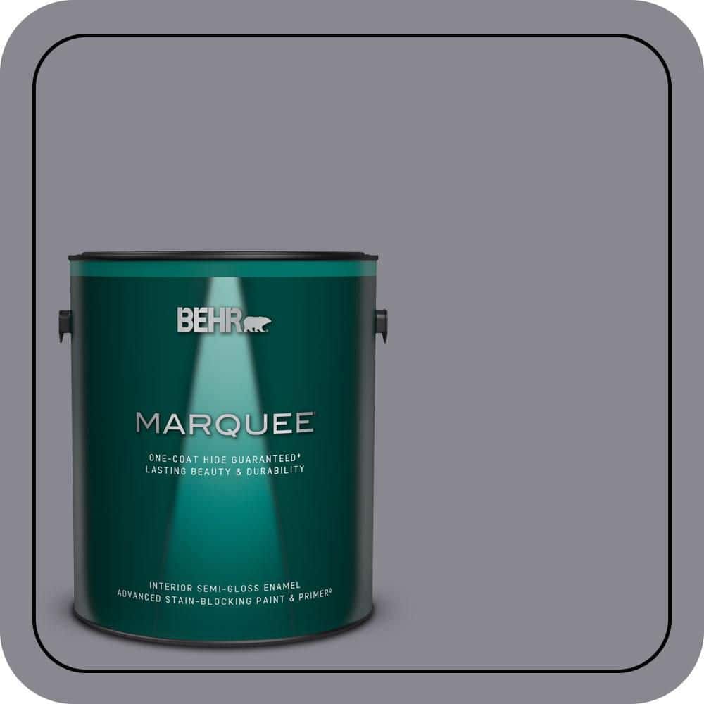 1 gal. #N550-5 Box Office One-Coat Hide Semi-Gloss Enamel Interior Paint & Primer price history on PriceWatchPro