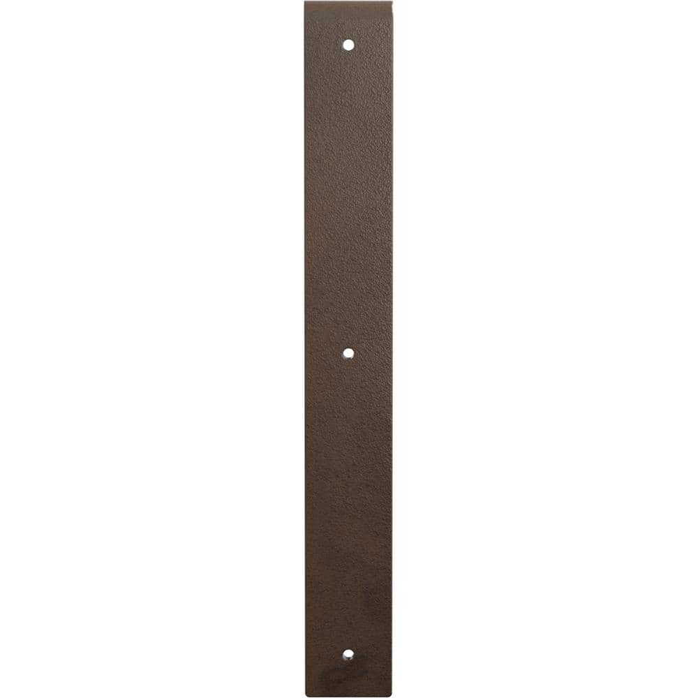 Hamilton 16" Hammered Brown Steel Countertop Bracket