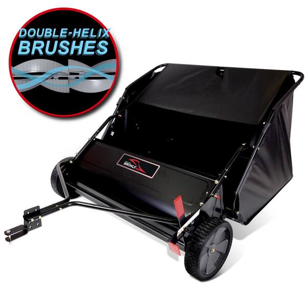 thumbnail image 2 of Brinly 42-in Tow-Behind Lawn Sweeper - Easy Yard Clean-Up - Large 2 of 14