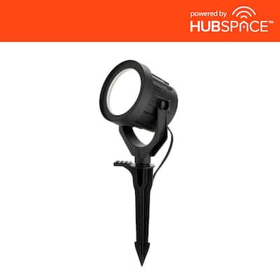 LOW VOLTAGE BLACK LED LANDSCAPE FLOO