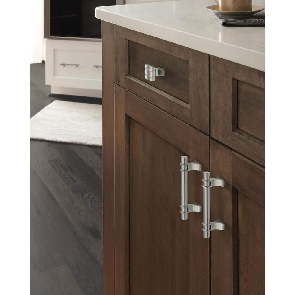 Davenport 4.5" Brushed Nickel Modern Cabinet Bar Pull