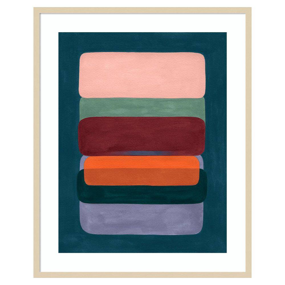 Layered Cake II by Grace Popp 1 Piece Framed Giclee Abstract Art Print 41 in. x 33 in. price history on PriceWatchPro