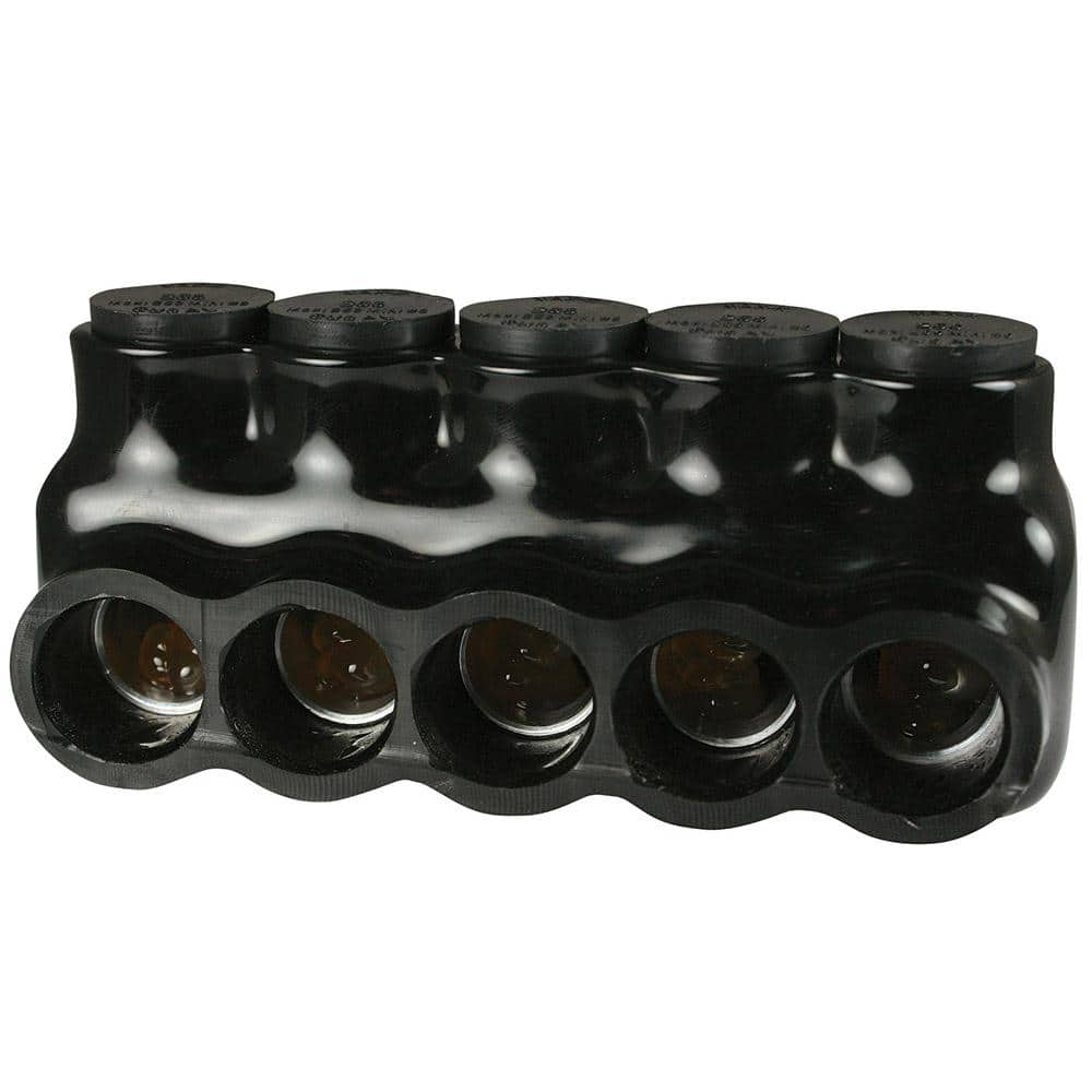 m　0605 5-Port Clear Multi-Tap Pre-Insulated Connector, 250 MCM - 6