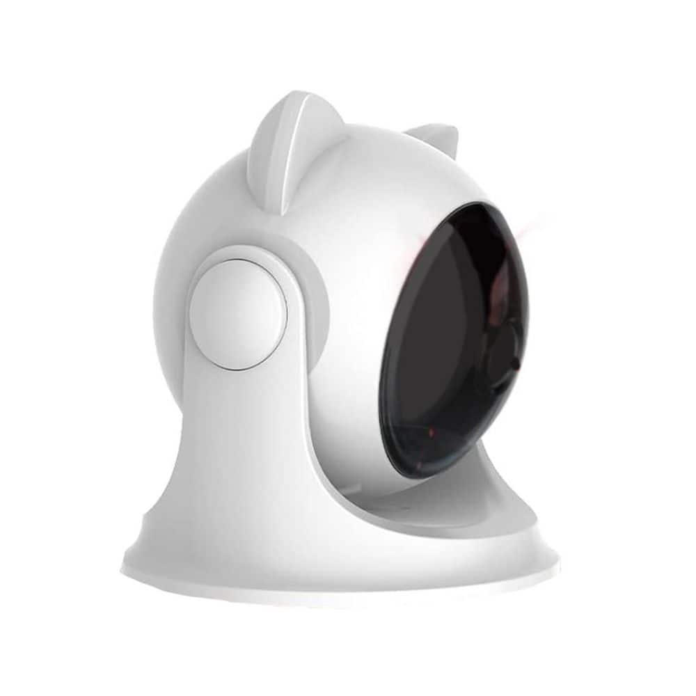 Automatic Cat Laser Toys Interactive Screen Adjustable Speed Modes USB Rechargeable Low Noise for Indoor Cats/Dogs