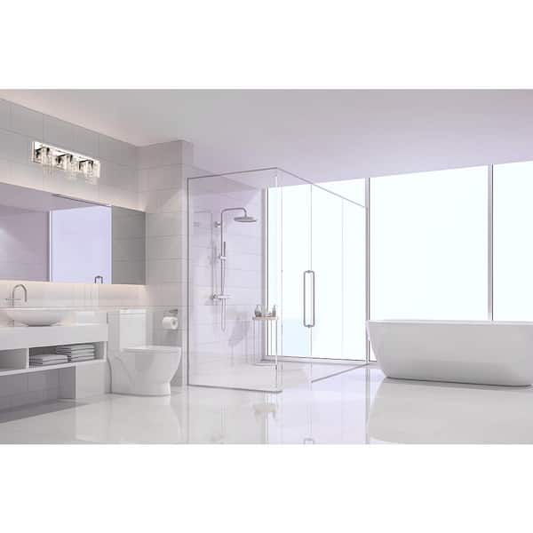 Eglo 97059 Pandella 2 Motion Sensor Bathroom Mirror Light in Chrome