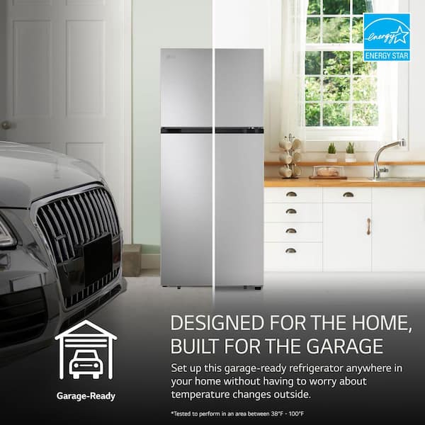 Reviews for LG 28 in. 18 cu. ft. Top Freezer Garage-Ready