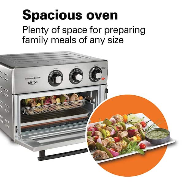 Hamilton Beach Digital Air Fryer Toaster Oven, 6 Slice Capacity - 31220
