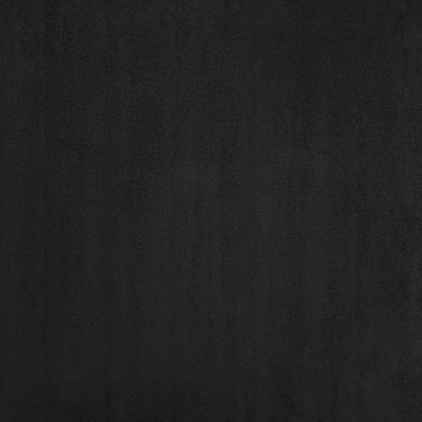 Black 9 ft. x 9 ft. Woven Polypropylene Indoor/Outdoor Area Rug