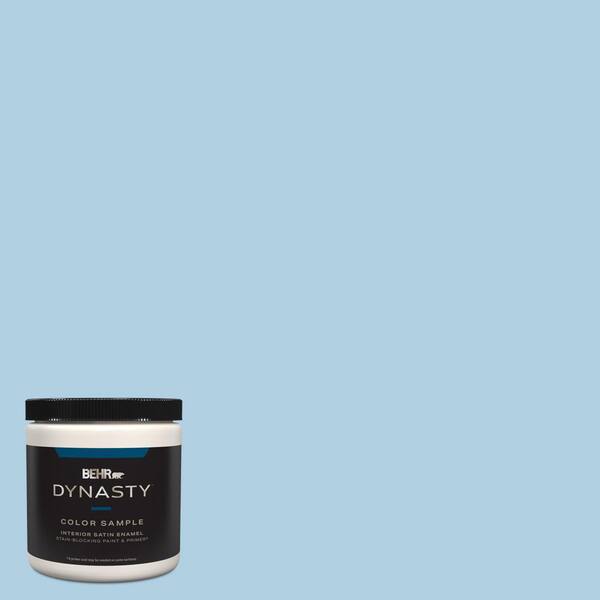 BEHR DYNASTY 8 oz. #560C-3 Holiday Road Satin Enamel Interior/Exterior Stain-Blocking Paint and Primer Sample
