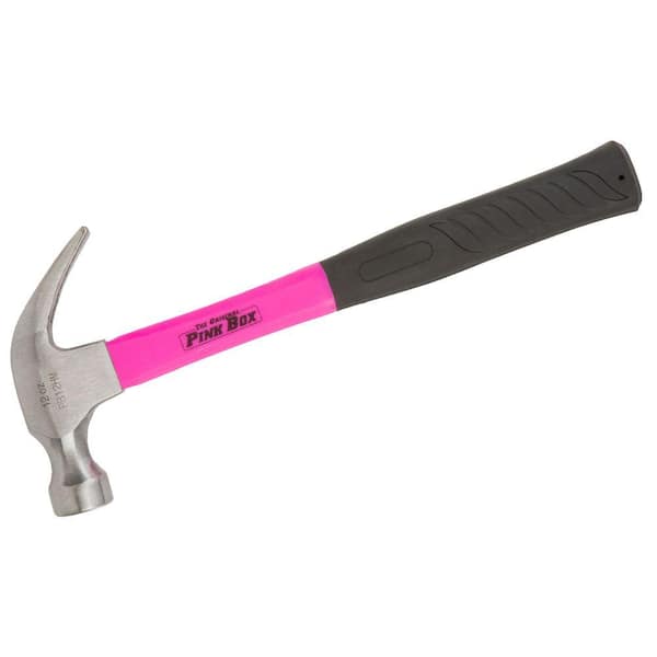 The Original Pink Box 12 oz. Claw Hammer