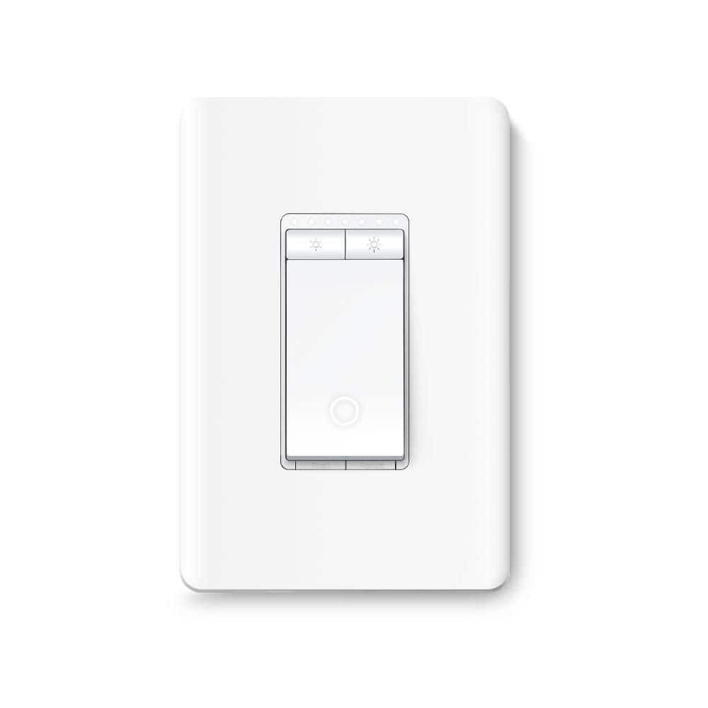 Smart Wi-Fi Light Switch with Dimmer, White