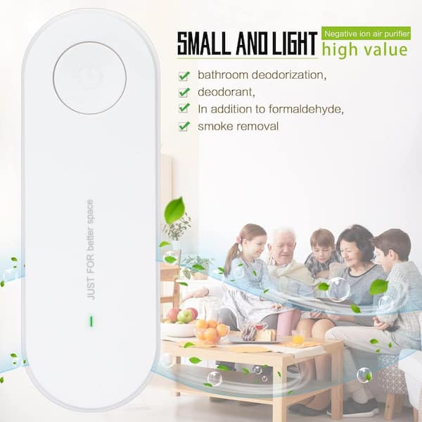 Dayear Purificateur D’Air Ion Négatif Mini Plug-in (2 Pack) – Ioniseur Chambre Maison Animaux Odeurs