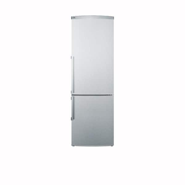 Summit Appliance 9.85 cu. ft. Bottom Freezer Refrigerator in Stainless Steel