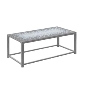 Mariana 42 in. Grey Rectangle Wood Coffee Table