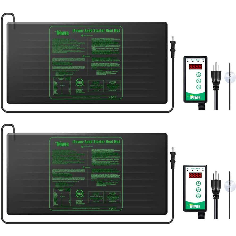 VIVOSUN Digital Heat Mat Thermostat Temperature Controller, and Soil  Tester, 3-in-1 Plant Moisture Meter Light and PH Tester