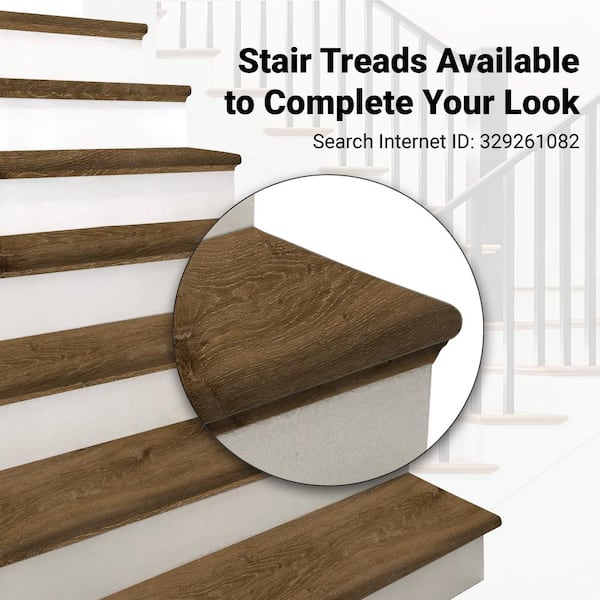 A&A Surfaces Highlands 20 MIL x 7 in. x 48 in. Waterproof Click