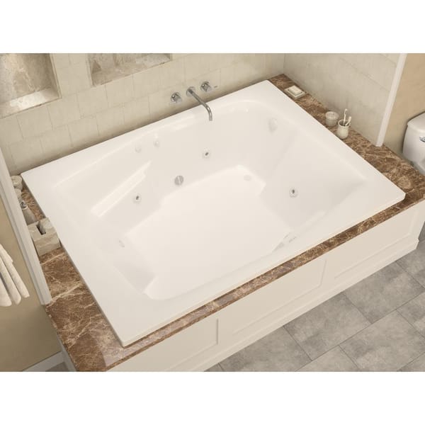 Universal Tubs Amethyst 6 Ft Acrylic, Jetted Bathtub Home Depot