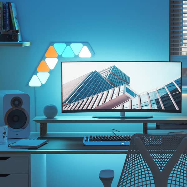 Nanoleaf Shapes - Modular Lighting Mini Triangles Smarter Kit RGBW