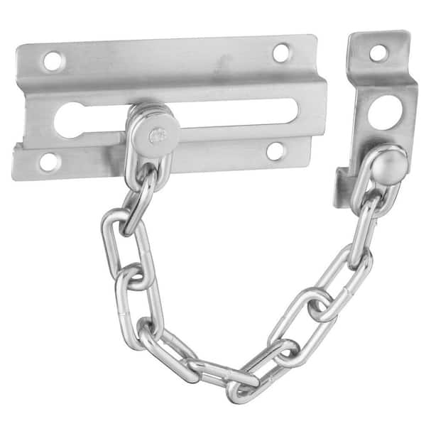 National Hardware Satin Chrome Stainless Steel Door Chain