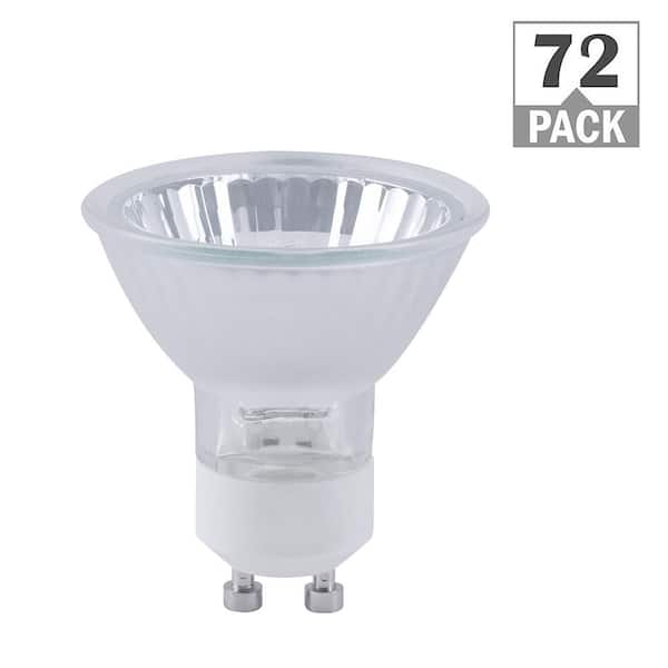 Feit Electric 20-Watt MR16 GU5.3 12-Volt Bi-Pin Base Dimmable Halogen Light  Bulb Bright White (2800K) (3-Pack) BPBAB/CG/3/HDRP - The Home Depot