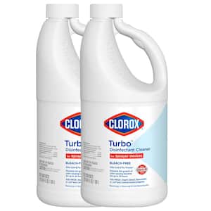 Turbo 64 oz. Bleach Free Disinfectant Cleaner for Sprayer Devices (2-Pack)
