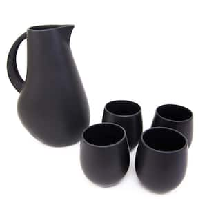 La Marsa 5-Piece Basalt Regular Goblet Set