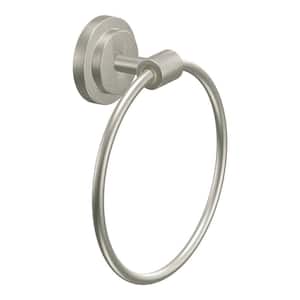 ISO Towel Ring in Spot Resist Brushed Nickel